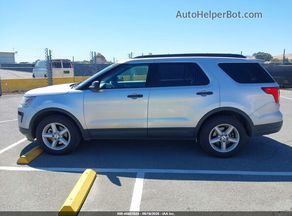 1FM5K8BH4KGA93614 2019 FORD EXPLORER Silver 