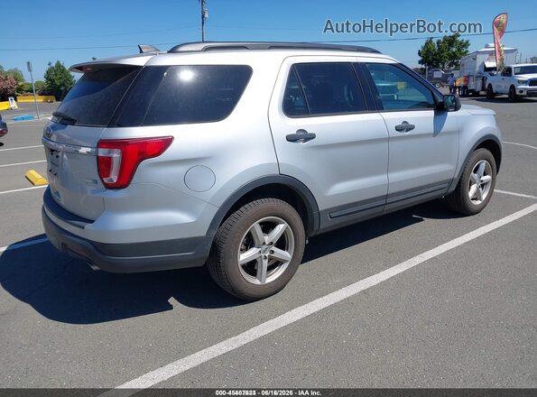 1FM5K8BH4KGA93614 2019 FORD EXPLORER Silver უკანა მარჯვენა