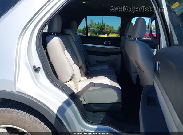 1FM5K8BH4KGA93614 2019 FORD EXPLORER Silver VIN კოდის სტიკერის ხედი