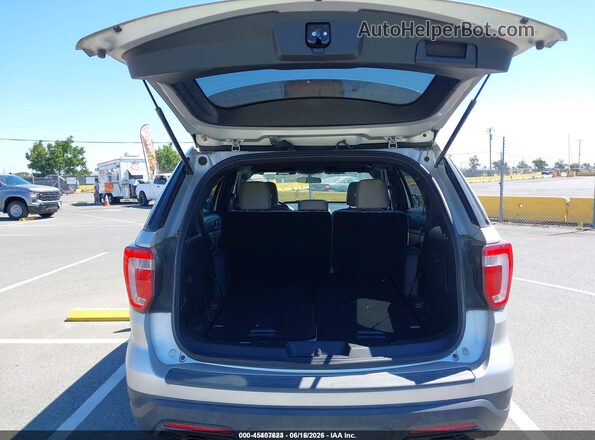 1FM5K8BH4KGA93614 2019 FORD EXPLORER Silver ხელსაწყოთა პანელის ხედი