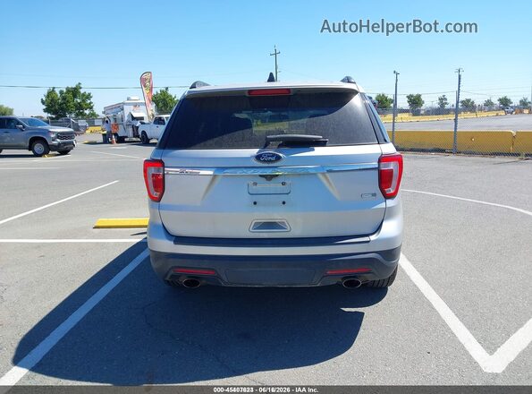 1FM5K8BH4KGA93614 2019 FORD EXPLORER Silver 