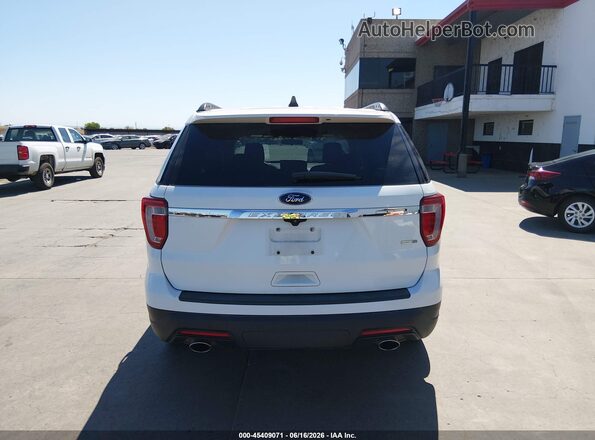 1FM5K8BH6JGC45214 2018 FORD EXPLORER White 