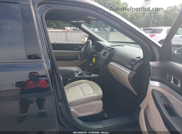 1FM5K8BH6JGC45312 2018 FORD EXPLORER Cream წინა სალონის ხედი