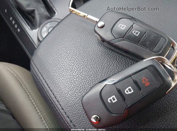 1FM5K8BH6JGC45312 2018 FORD EXPLORER Cream წინა პანელის ხედი