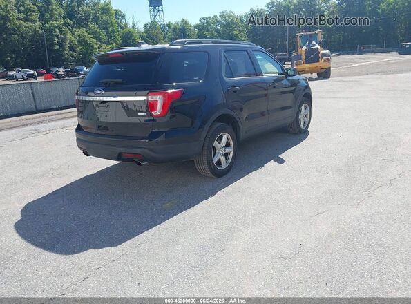 1FM5K8BH8JGC45313 2018 FORD EXPLORER Black Задня права чверть