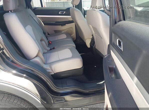 1FM5K8BH8JGC45313 2018 FORD EXPLORER Black Вид наклейки з VIN-кодом