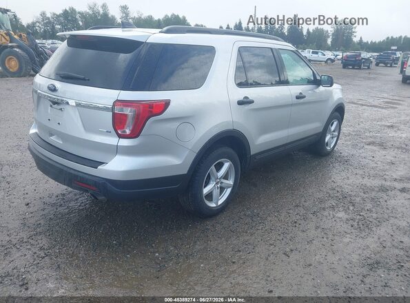 1FM5K8BH8JGC49653 2018 FORD EXPLORER White Tył prawy