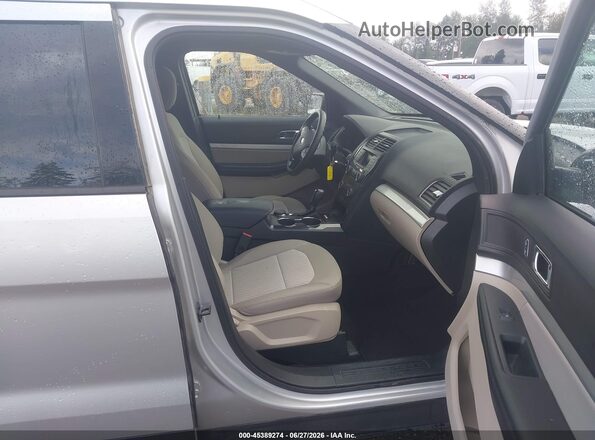 1FM5K8BH8JGC49653 2018 FORD EXPLORER White Widok wnętrza z przodu