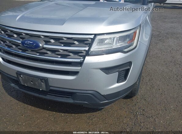 1FM5K8BH8JGC49653 2018 FORD EXPLORER White Widok z przodu
