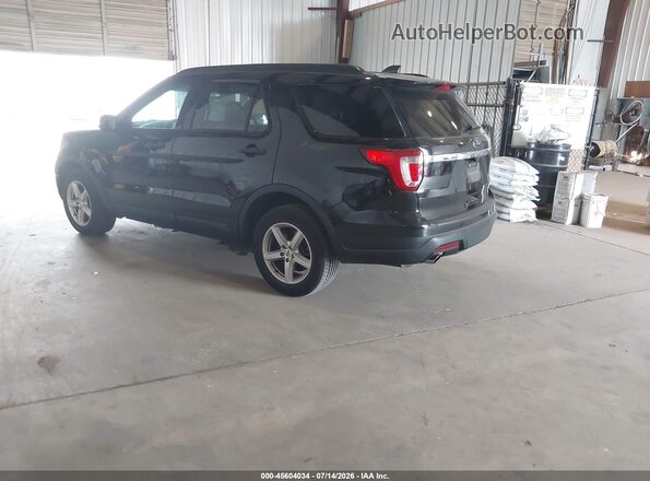 1FM5K8BH9JGC45398 2018 FORD EXPLORER Кремовый Задняя левая четверть