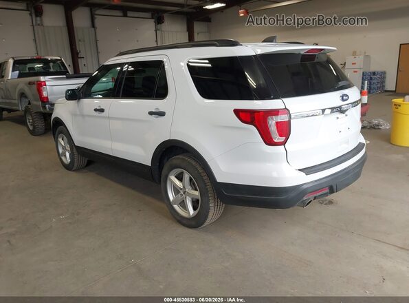 1FM5K8BHXJGC45233 2018 FORD EXPLORER White Trasero izquierdo