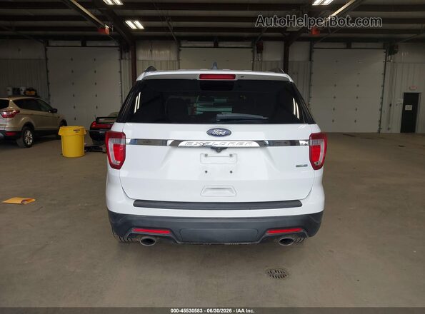 1FM5K8BHXJGC45233 2018 FORD EXPLORER White 