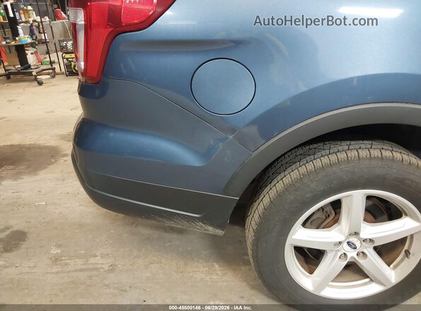 1FM5K8BHXJGC45443 2018 FORD EXPLORER Blue Widok wnętrza 360 stopni