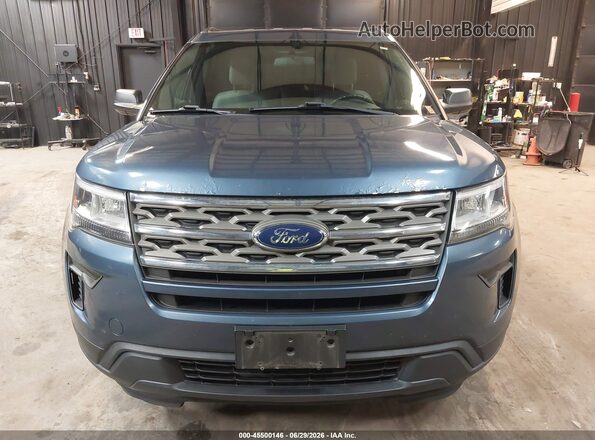 1FM5K8BHXJGC45443 2018 FORD EXPLORER Blue 