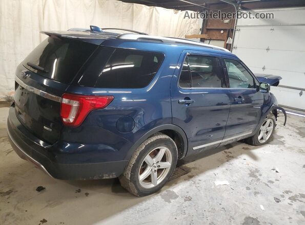 1FM5K8D80GGA36668 2016 FORD EXPLORER Blue უკანა მარჯვენა