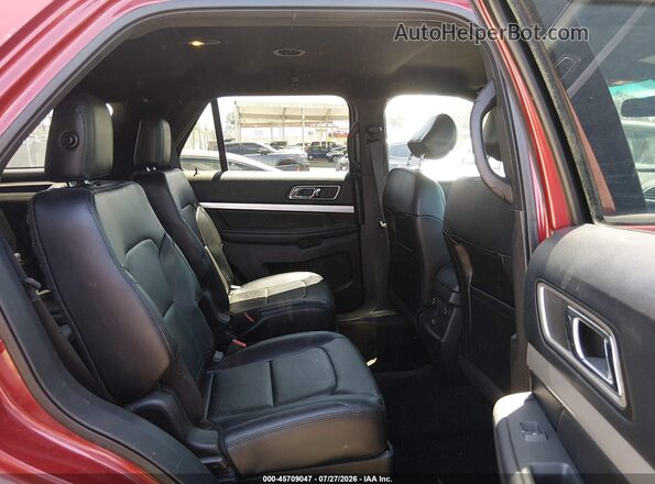 1FM5K8D80GGA38419 2016 FORD EXPLORER Red VIN sticker view