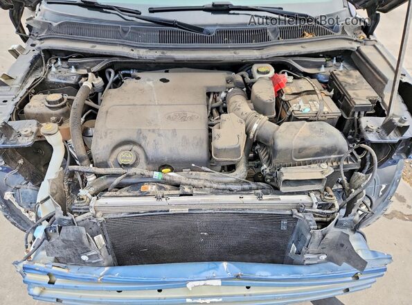 1FM5K8D80GGC86525 2016 FORD EXPLORER Blue Вид підкапотного простору