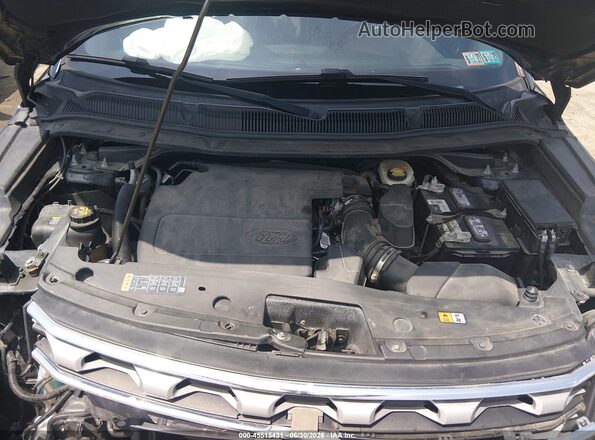 1FM5K8D80GGC94706 2016 FORD EXPLORER Black Widok z tyłu
