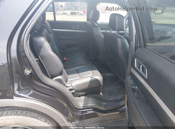 1FM5K8D80GGC94706 2016 FORD EXPLORER Black Widok naklejki z numerem VIN