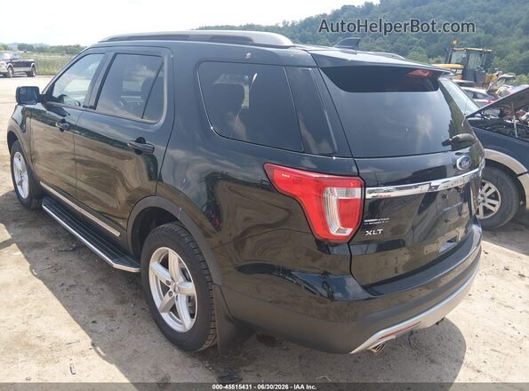 1FM5K8D80GGC94706 2016 FORD EXPLORER Black Tył lewy