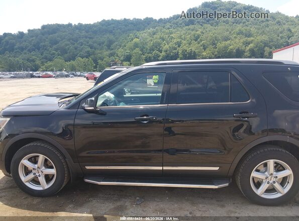 1FM5K8D80GGC94706 2016 FORD EXPLORER Black Widok wnętrza 360 stopni
