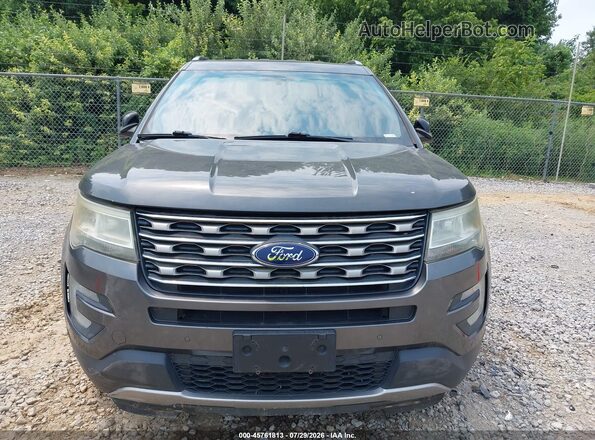 1FM5K8D80GGD06269 2016 FORD EXPLORER Gray Vista frontal