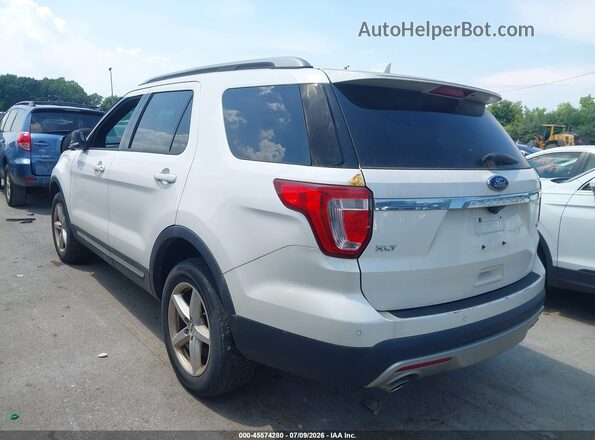 1FM5K8D80GGD11889 2016 FORD EXPLORER White Rear left