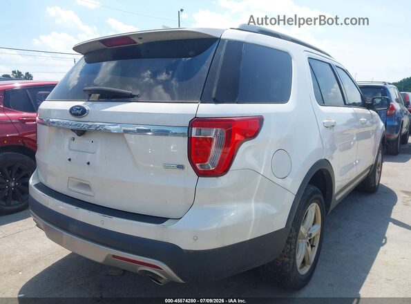 1FM5K8D80GGD11889 2016 FORD EXPLORER White Rear right