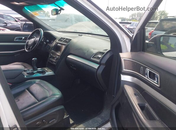 1FM5K8D80GGD11889 2016 FORD EXPLORER White Front interior view