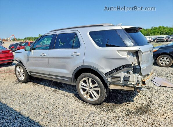 1FM5K8D80HGA45582 2017 FORD EXPLORER Серебряный Задняя левая четверть