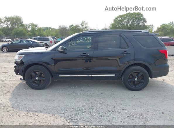 1FM5K8D80HGC12359 2017 FORD EXPLORER Black Vista interior de 360 grados
