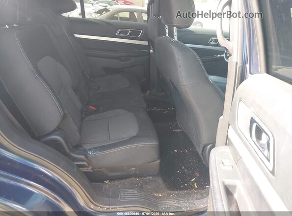 1FM5K8D80HGC52862 2017 FORD EXPLORER Blue Вид наклейки з VIN-кодом
