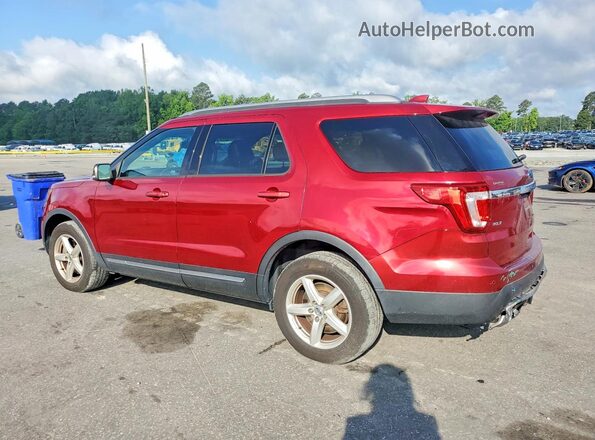 1FM5K8D80HGD09156 2017 FORD EXPLORER Red Tył lewy