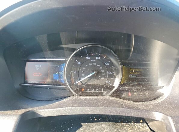 1FM5K8D80HGD09156 2017 FORD EXPLORER Red Widok zestawu wskaźników
