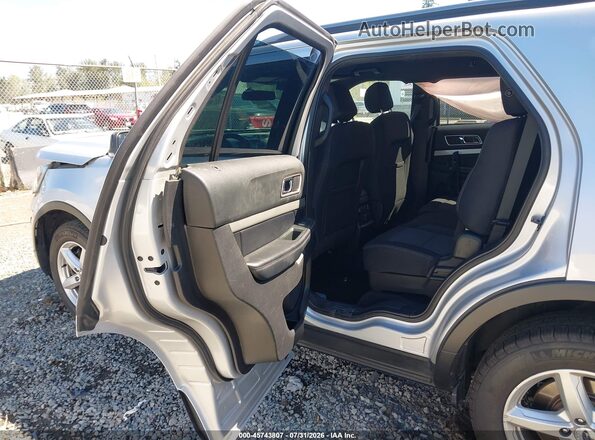 1FM5K8D80HGD17807 2017 FORD EXPLORER Серебряный Вид наклейки с VIN-кодом