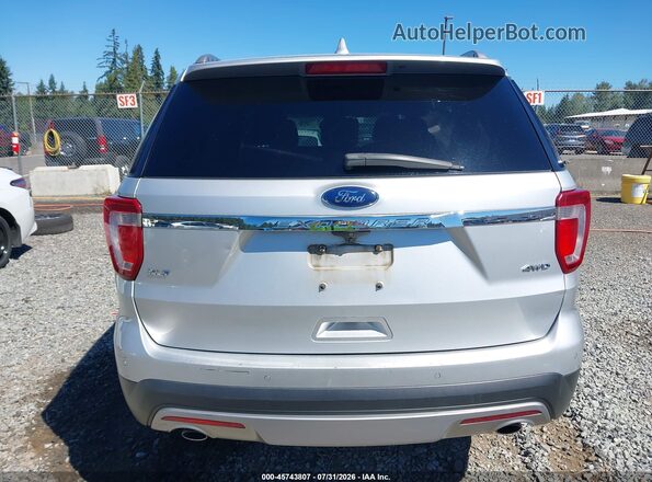 1FM5K8D80HGD17807 2017 FORD EXPLORER Серебряный 