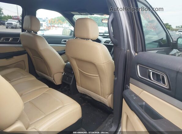 1FM5K8D80HGD18259 2017 FORD EXPLORER Black VIN კოდის სტიკერის ხედი