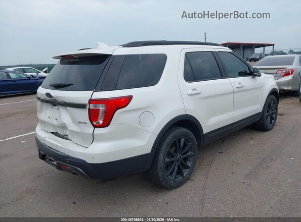 1FM5K8D80HGD52413 2017 FORD EXPLORER White უკანა მარჯვენა