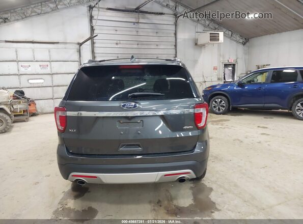 1FM5K8D80HGD82267 2017 FORD EXPLORER Gray 