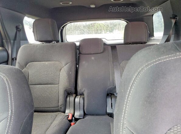 1FM5K8D80JGC14943 2018 FORD EXPLORER Red Вид задніх сидінь