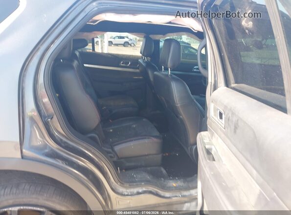 1FM5K8D80JGC41608 2018 FORD EXPLORER Серый Вид наклейки с VIN-кодом