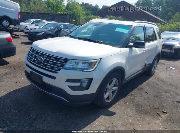 1FM5K8D81GGA21886 2016 FORD EXPLORER White Przód lewy