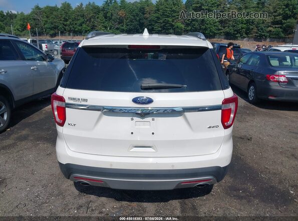 1FM5K8D81GGA21886 2016 FORD EXPLORER White 