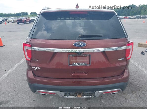 1FM5K8D81GGA84468 2016 FORD EXPLORER Red 