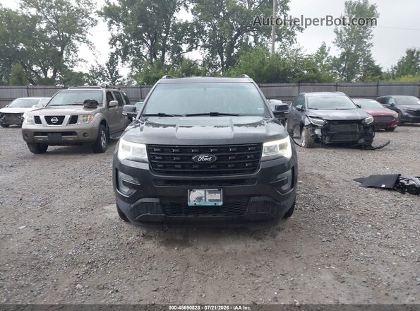 1FM5K8D81GGC39049 2016 FORD EXPLORER Зеленый Вид спереди