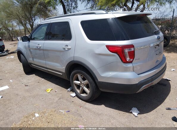 1FM5K8D81HGC05517 2017 FORD EXPLORER Silver Задня ліва чверть