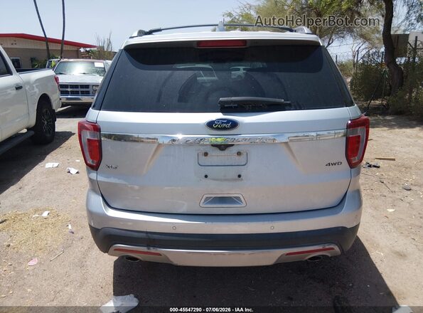 1FM5K8D81HGC05517 2017 FORD EXPLORER Silver 