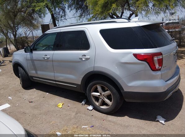 1FM5K8D81HGC05517 2017 FORD EXPLORER Silver Вид задньої частини салону