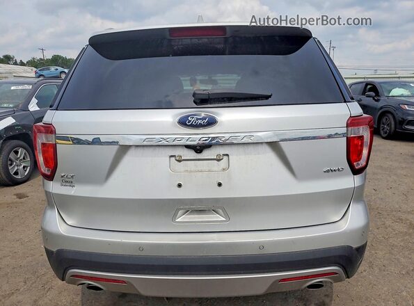 1FM5K8D81HGC44513 2017 FORD EXPLORER Gray Հետևի տեսք
