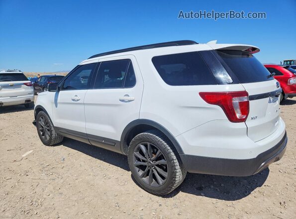 1FM5K8D81HGC63790 2017 FORD EXPLORER White Задня ліва чверть